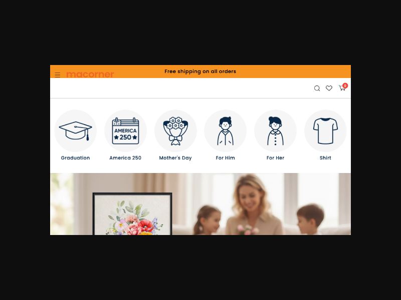 Macorner.co - Personalized Gifts - RevShare (US)