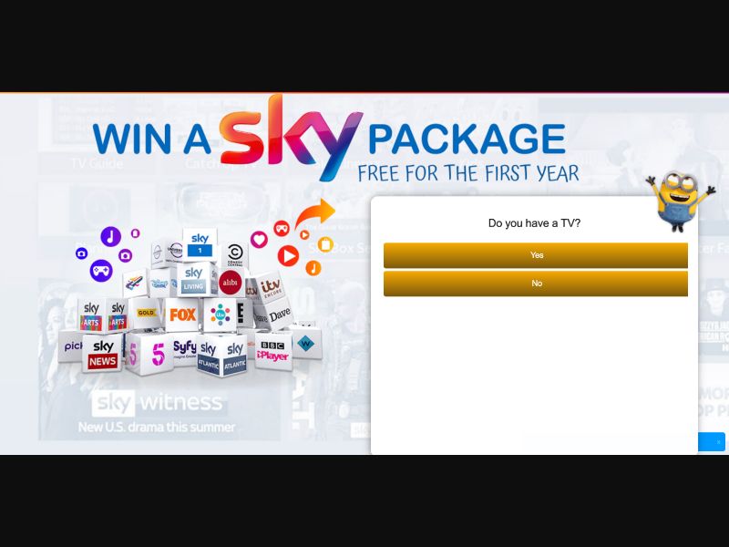 UK - Quiztionnaire - Sky tv - (CPL)