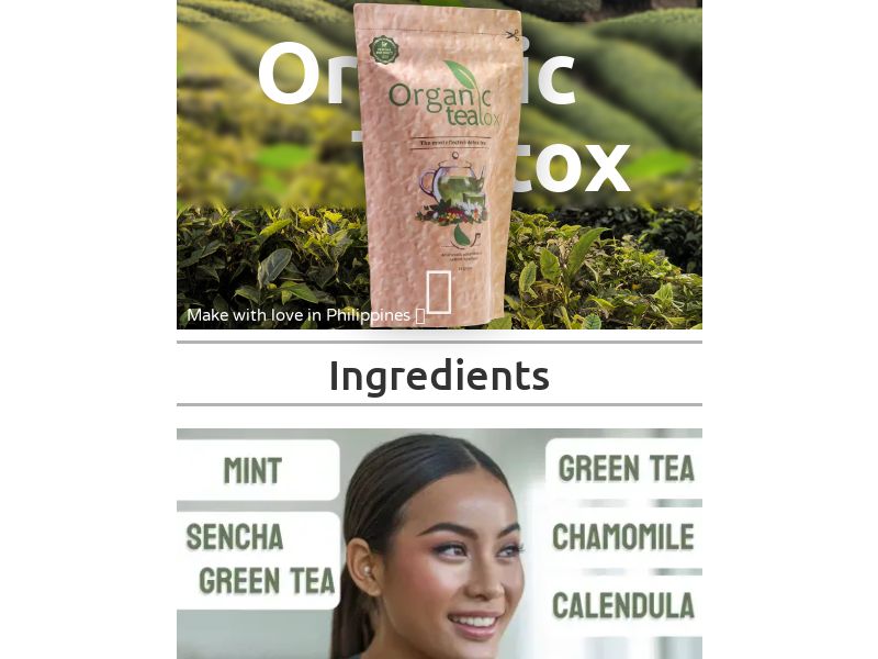 Organic TeaTox 1980 PHP - Slimming Tea