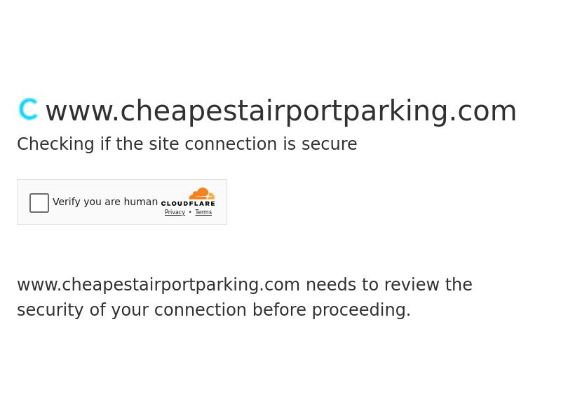 Cheapest Airport Parking