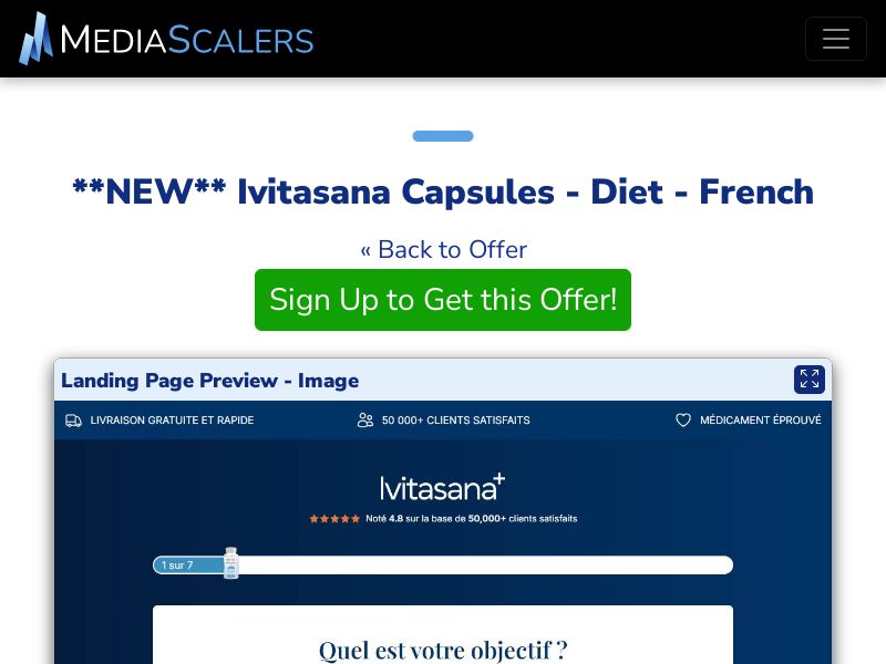 Ivitasana Capsules - Diet - French [FR, BE]