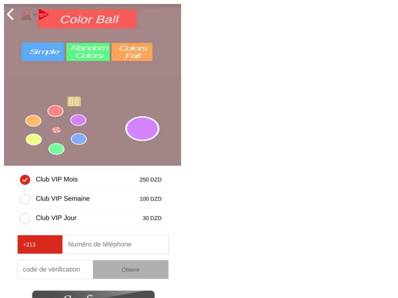Color Ball Djezzy