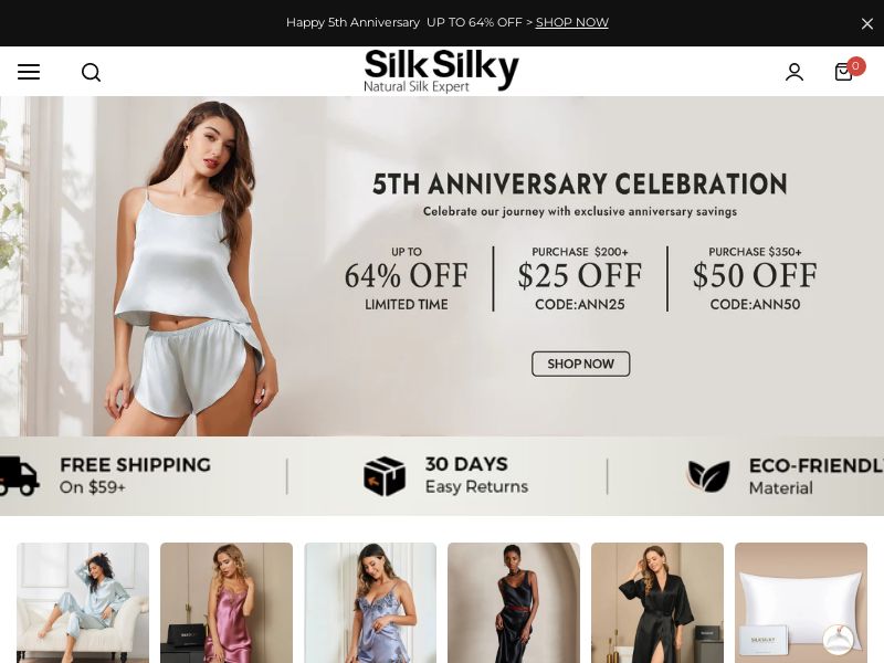 Silksilky.com Ecommerce CPS - Multiple Geos