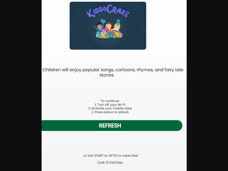 [MOB] Kiddo Games /KE [Safaricom] 2 Click