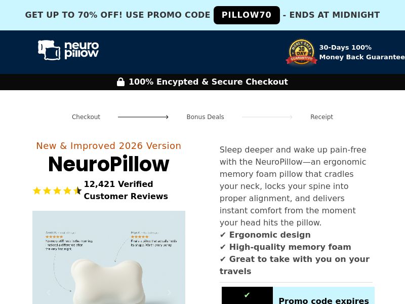 ! NEW OFFER - NeuroPillow [US,UK] (Social,Banner,Native,Push,SEO,Search,Brand Bidding) - CPA 