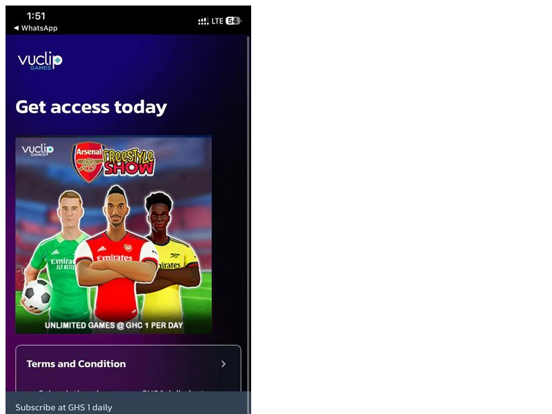 Arsenal Freestyle Show Vodafone