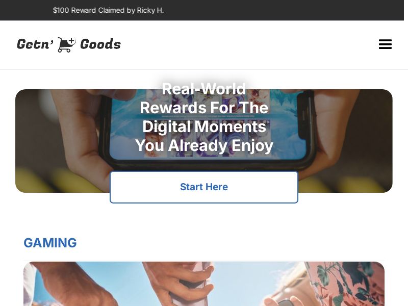 Getn'Goods - $1000 Nike Rewards - CPA - [US]