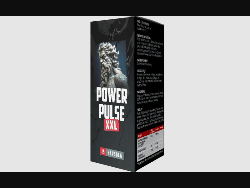 POWER Pulse XXL - remedy for potency