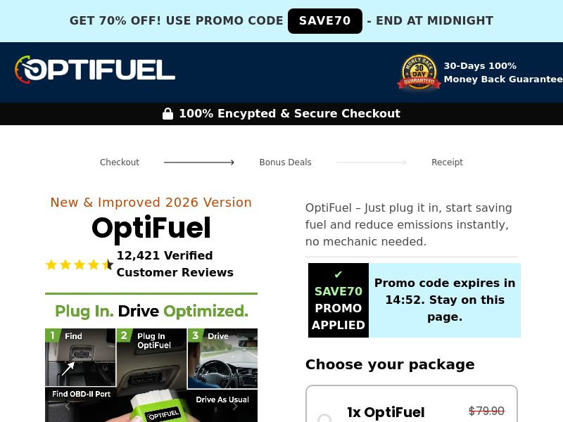 Optifuel Energy Saver - DTC [DE,IT,IE,ES] (Social,Banner,Native,Push,SEO,Search,Brand Bidding) - CPA