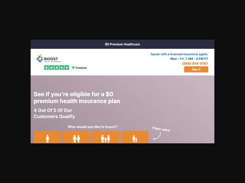 Boost - Premium Health Insurance - CPS (US)
