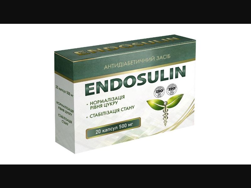 Endosulin - capsules for diabetes | free