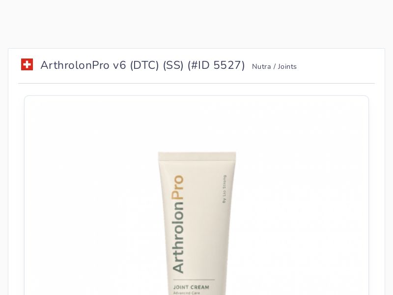 ArthrolonPro v6 (DTC) (SS)