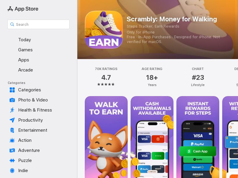 Scrambly - US - IOS - CPA - Paid social, content