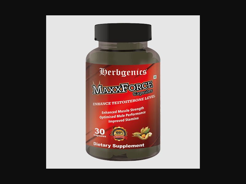 MaxxForce - capsules for potency
