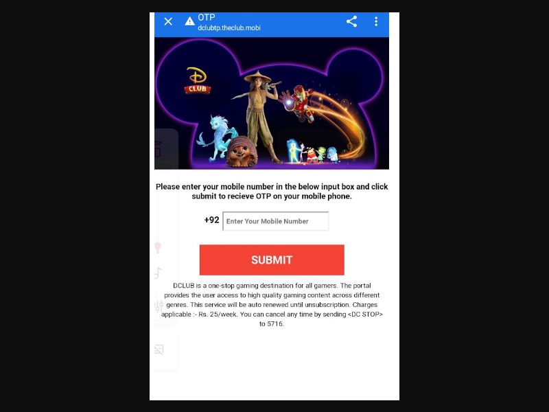 [MOB] DisClub /PK [Telenor] - 2 Click