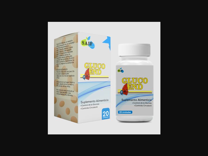 Gluco End - capsules for diabetes
