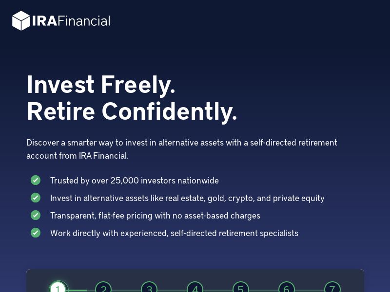 IRA Financial | Easy Retirement Solutions | US