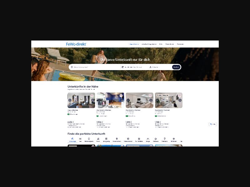 Fewo-Direkt - Vacation Rentals - RevShare (DE)