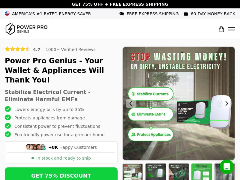 Power Pro Genius | US
