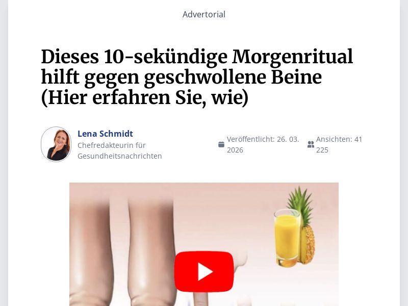 ! NEW OFFER - Lymph Relief - VSL [DE] (Social,Banner,Native,Push,SEO,Search,Brand Bidding) - CPA 