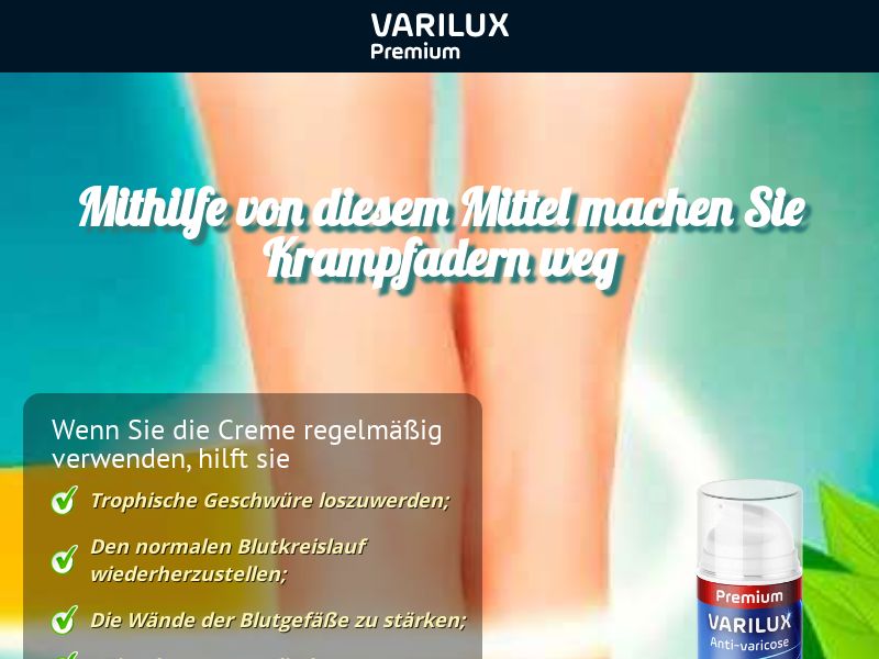 VARILUX AT - varicose vein cream