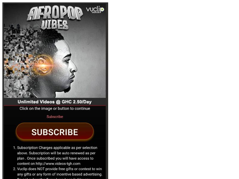 Afropop Vodafone