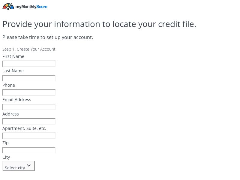 MyMonthlyScore.com - $1 Trial - CPS (US)