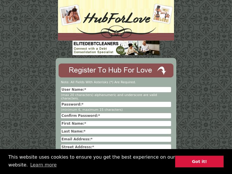 Hub For Love - US,UK,CA - (Proof Needed) - Mobile Only