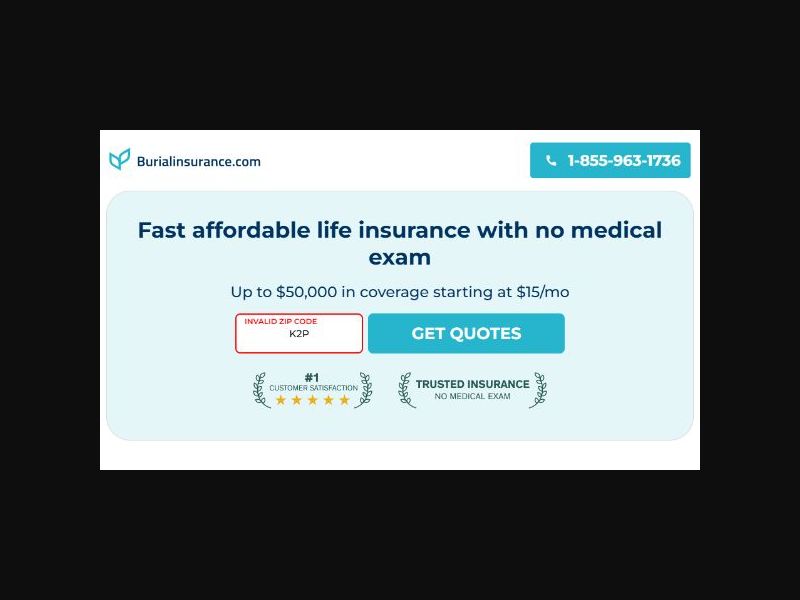 Burial Insurance - Path Only - CPL (US)