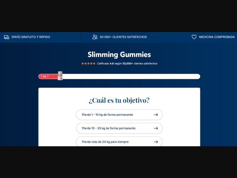 [WEB+MOB Slimming Gummies - Quiz/DTC /ES CPS