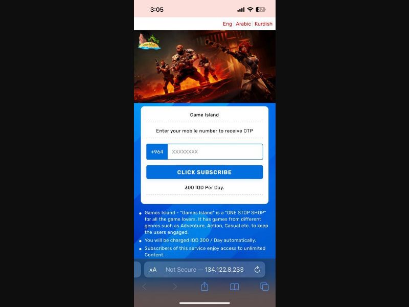 [MOB] OW - Games Island /IQ [Korek] - PIN