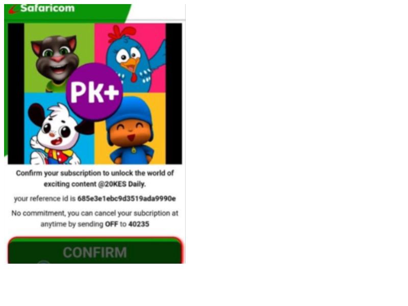 Chicky Dinosaurs Safaricom
