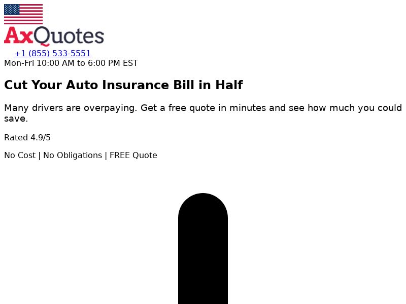 AxQuotes Auto Insurance [OO] [Social Media Only] [Placement Proof Required] [CPL]