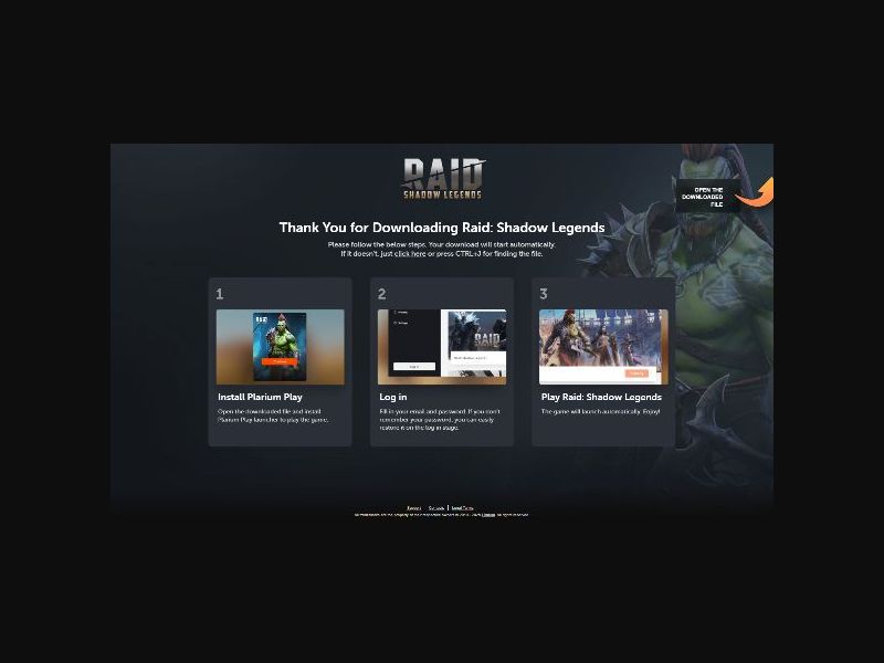 Raid Shadow Legends - CPA (CA,DE,US)