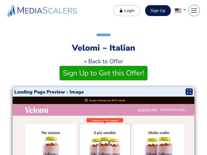 Velomi ~ Italian {+DTC} [CH]