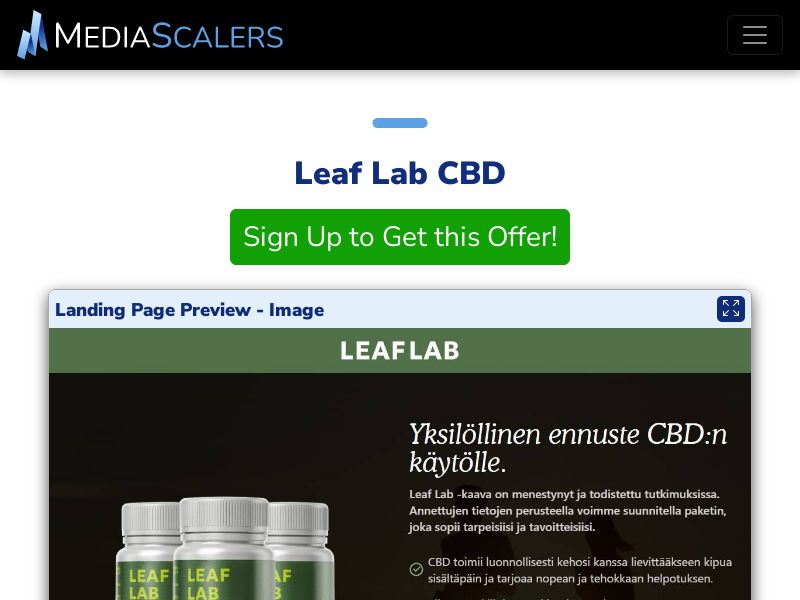 Leaf Lab CBD (Event Tracking) [FI]