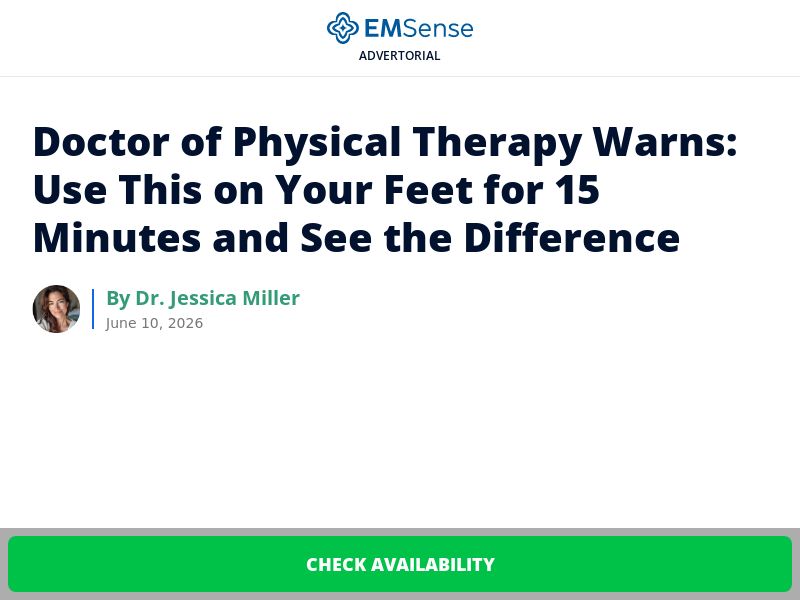 EMSense EMS Massager - Advertorial [INTL] (Social,Banner,Native,Push,SEO,Search) - CPA {No BrandBidding}