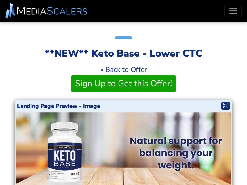 Keto Base - Lower CTC {+Quiz, DTC} (Event Tracking) [UK]