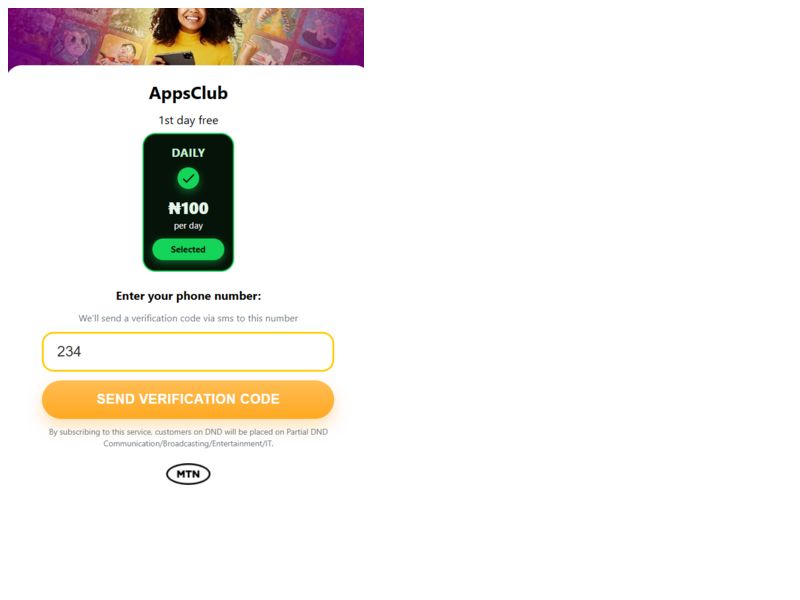 Apps Evina MTN