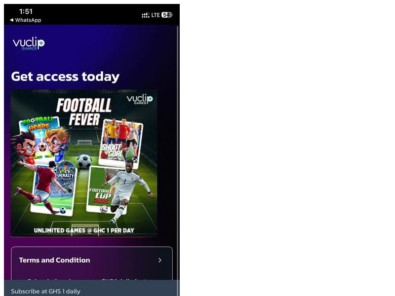 Football Fever Game Store Vodafone