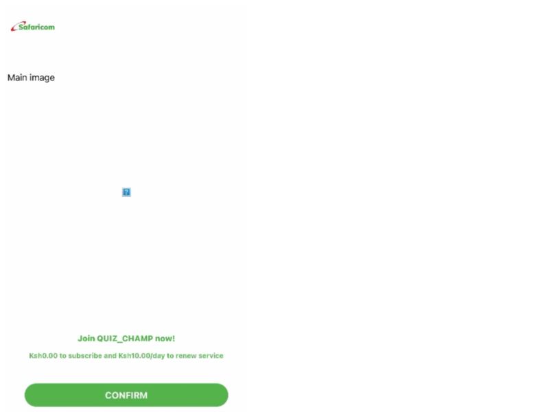 Quiz Champ Safaricom