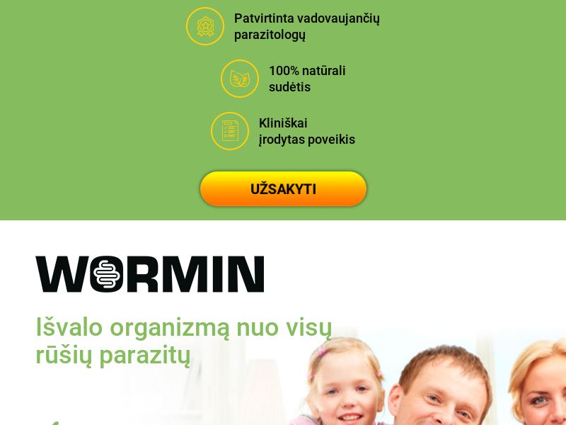 Wormin LT - anti-parasite product