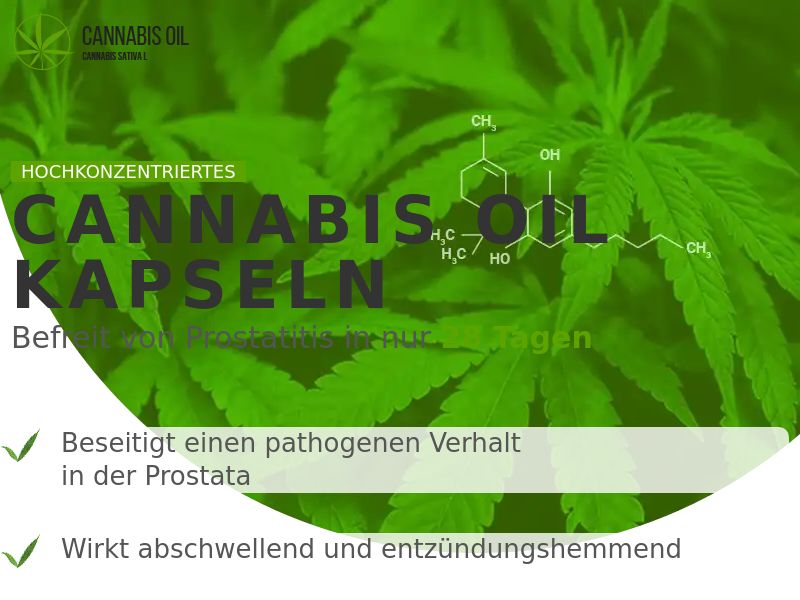 Cannabis Oil DE (prostatitis)