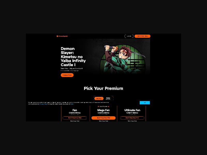 Crunchyroll - Anime Streaming - CPS (US,FR,DE +more)