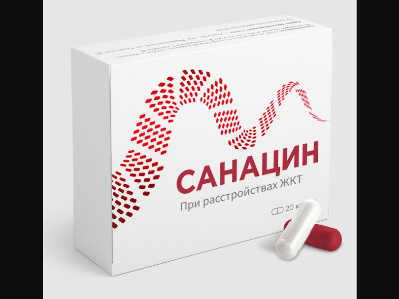 Sanatsin - capsules for diseases of the gastrointestinal tract | free