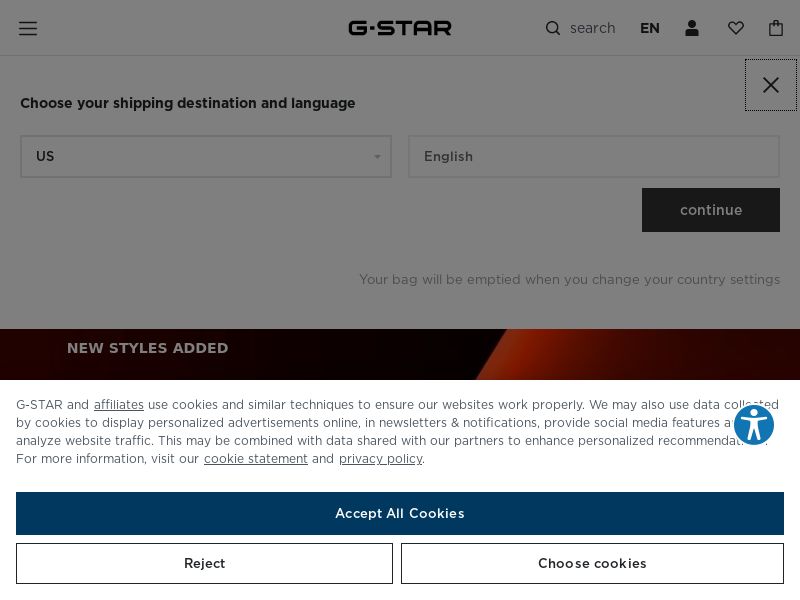 G-Star US UK EU