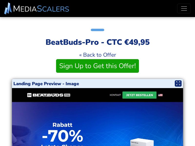 BeatBuds-Pro - CTC €49,95 {+DTC, Alt-Landers} (Event Tracking) [DE, AT]