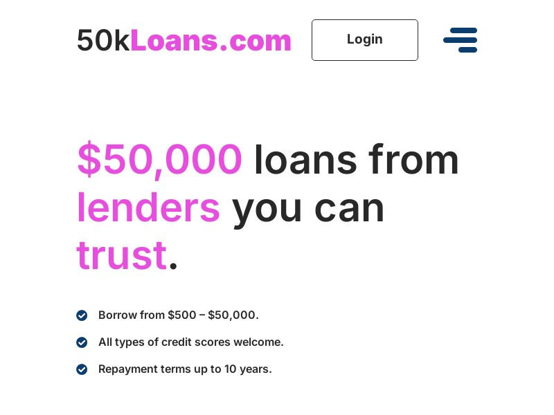 50kloans.com Revshare [US]