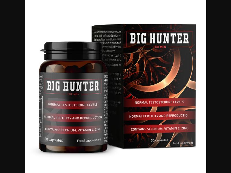 BigHunter - capsules to improve potency | low price | 29 EUR