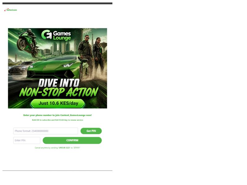 Gameslounge Scienlab Safaricom